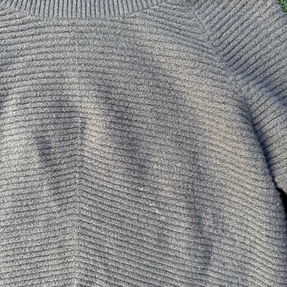 Kuhl Women's Solace Gray Ribbed Turtleneck Sweater, Size XS - Picture 4 of 6